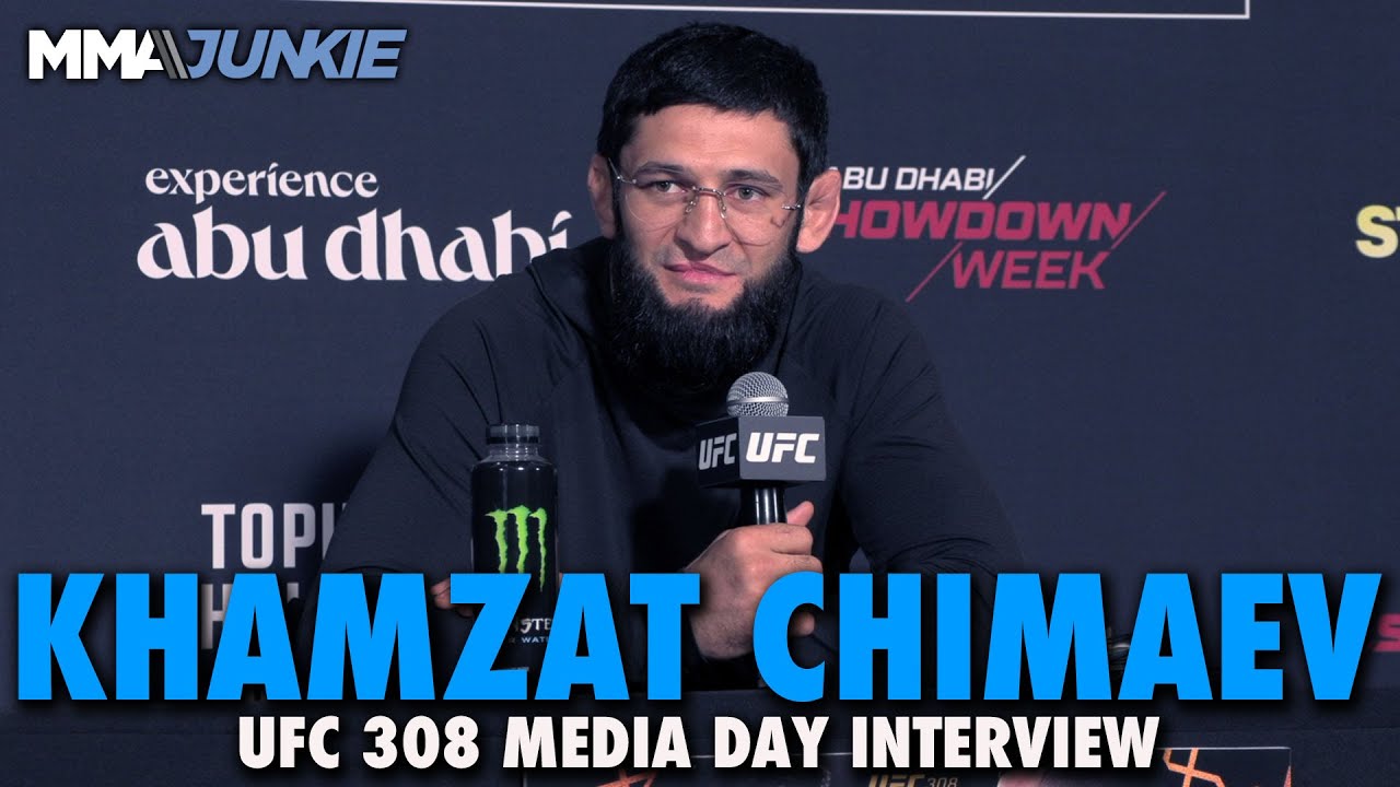 Khamzat Chimaev Warns Robert Whittaker: 'I'm The Most Dangerous Guy in The World' | UFC 308