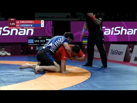 GOLD Men's GP No-Gi - 130 kg: I. KARGIOTAKIS (GRE) v. M. GUSEINOV (RUS)