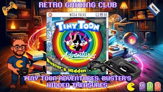 Buster’s Hidden Treasure | Mega Drive | Tiny Toon Retro Adventure! 🐰💎| Review & Gameplay