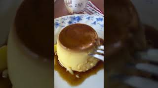 【対決】プリンVSスプーン プルプルする対決#shorts