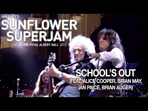 Ian Paice's Sunflower Superjam 2012 "School's Out (live)" (feat. Alice Cooper, Brian May, Ian Paice)