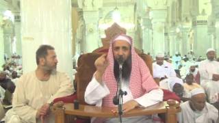 صورة 21-38/ ماحكم وضع كرسى ثابت فى الصف الاول ويقطع الصف ولايصلى فيه احد l الشيخ عبد المحسن الزامل