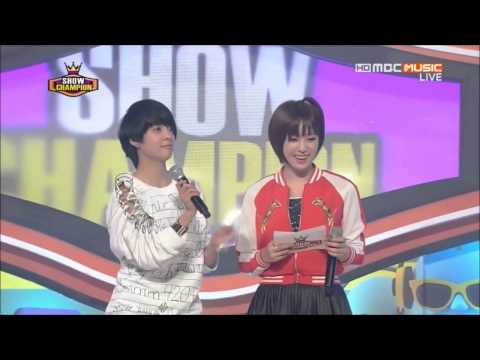 Amber does Ladies Code's Bad Girl dance