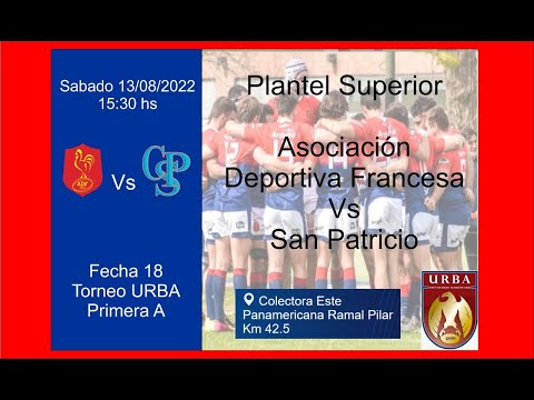 Deportiva Francesa vs San Patricio