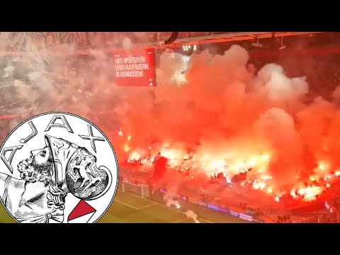 Stadium Explodes: Ajax Fans’ Pyro Choreo Halts Groningen Match | November 2025