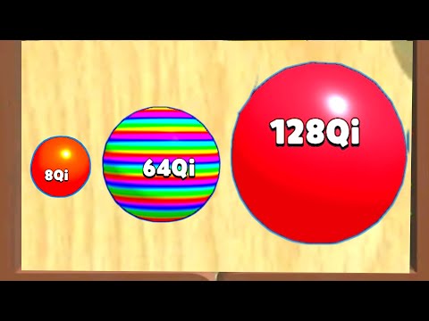 Blob Merge 3D Max Level Unlock 64Qi 2048 Blob merge game level 750 - 800