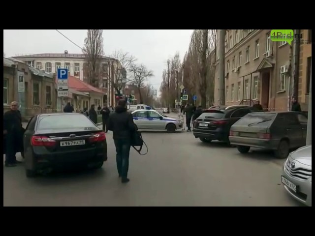 Первые кадры с места взрыва в Ростове-на-Дону: самодельное устройство разорвалось в руках дворника
