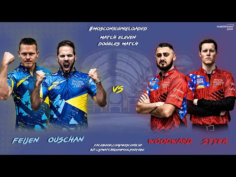 Niels Feijen/Albin Ouschan vs Tyler Styer/Skyler Woodward | 2018 Mosconi Cup