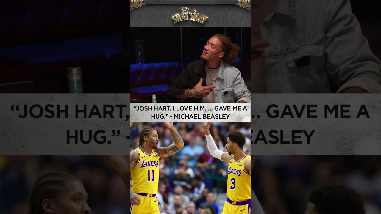 “Josh Hart, I love him... Gave me a hug.” - Michael Beasley Crying On Lakers Bus