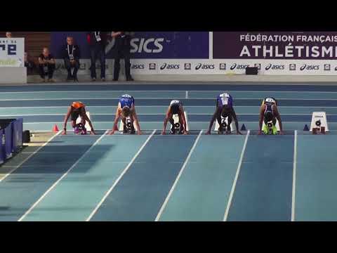 60m JUM - DEMI-FINALE 3 Championnats de France Cadets, Juniors en salle VAL DE REUIL - 24/02/2018