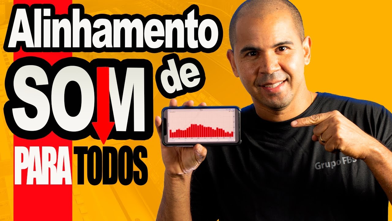 ALINHAMENTO DE SOM PARA TODOS - Usando um RTA no seu celular é suficiente!