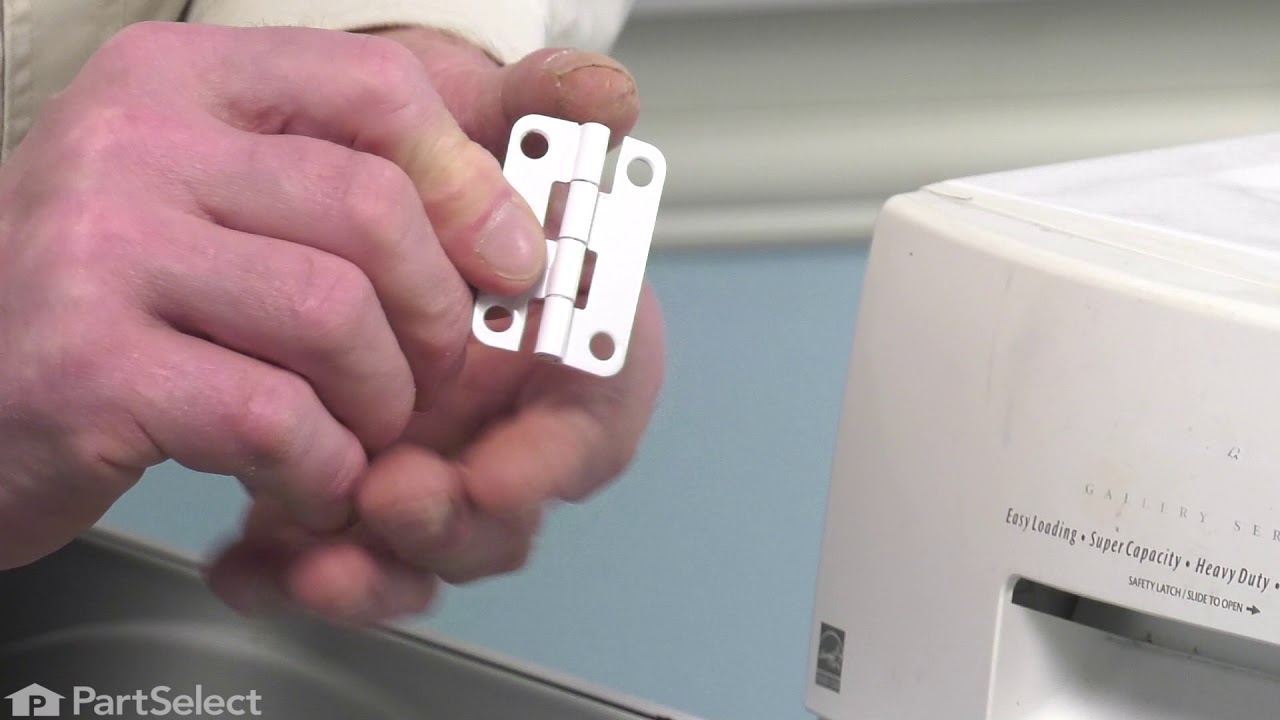 Replacing your Frigidaire Dryer Door Hinge Replacing your Frigidaire Dryer Door Hinge