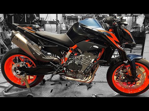 2022 KTM Duke 890R | Akrapovic Exhaust Install