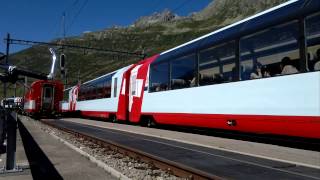 preview picture of video 'Glacier Express @Andermatt'