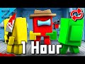 AMONG US 🎵 1 HOUR | Minecraft Animated Music Video (“Lyin' 2 Me” Song by CG5)