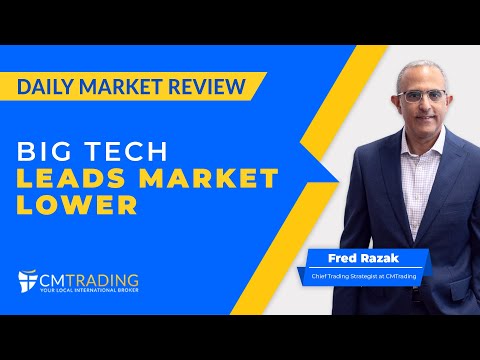 CMTrading Daily Market Review August 18th, 2023 - Big Tech leads market lower.