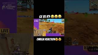 K9 Omega reaction 😂😂#bgmi #jonathangaming #soul #godlike #goblin #scoutfunny #trending #totalgamin