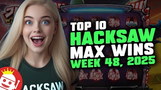 π₯ TOP 10 HACKSAW GAMING MAX WINS OF WEEK 48 / 2025 | REAL PLAYER WINS