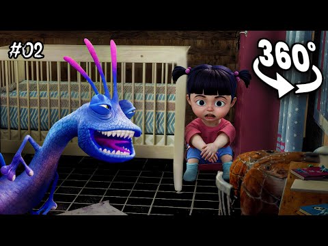 Find Boo In 360° Before The Monsters Do! - Scary VR 360 Video