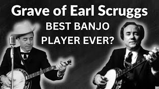 Grave of Earl Scruggs - Blue Grass Legend