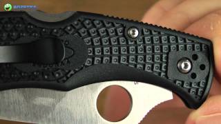 Spyderco Endura 4 Black (C10PBK) - відео 1