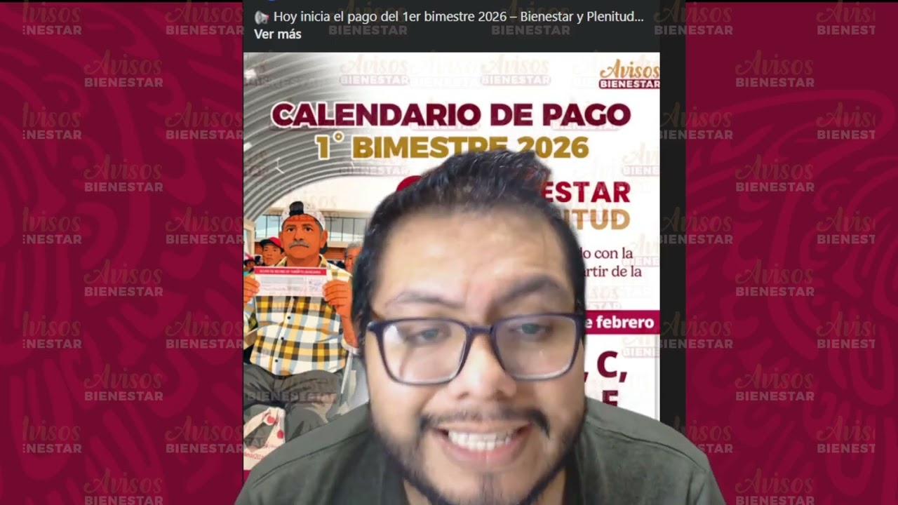 ¡HOMBRES DE 63 y 64 AÑOS! ya esta el pago bienestar y plenitud, enero-febrero 2026 hoy 17 de febrero