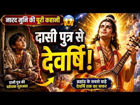 नारद मुनि की पूरी कहानी | दासी पुत्र से ब्रह्मांड के सबसे बड़े देवर्षि तक | Narad Muni