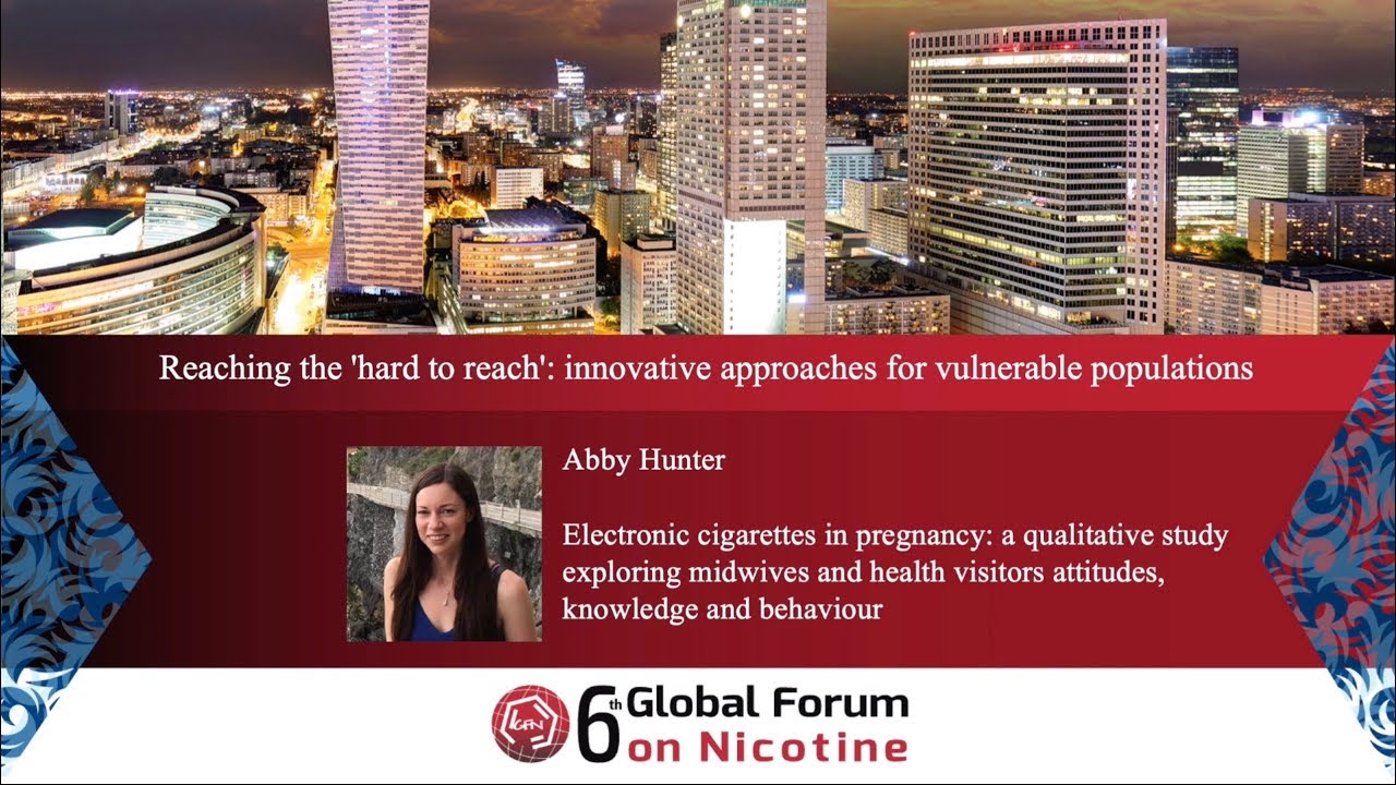 Electronic cigarettes in pregnancy