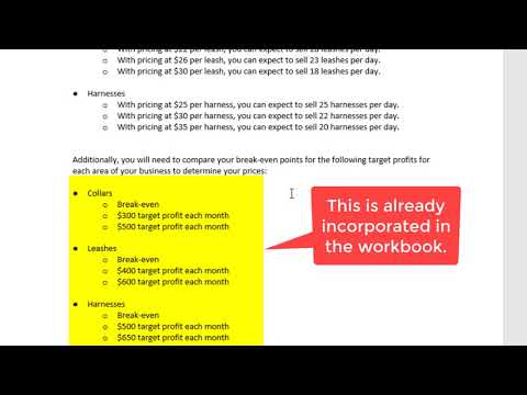 Acc202 Project Contribution Margin