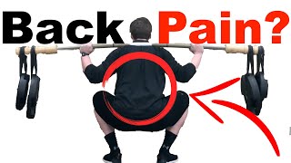 Fixing Low Back Pain when Squatting (A POWERLIFTER