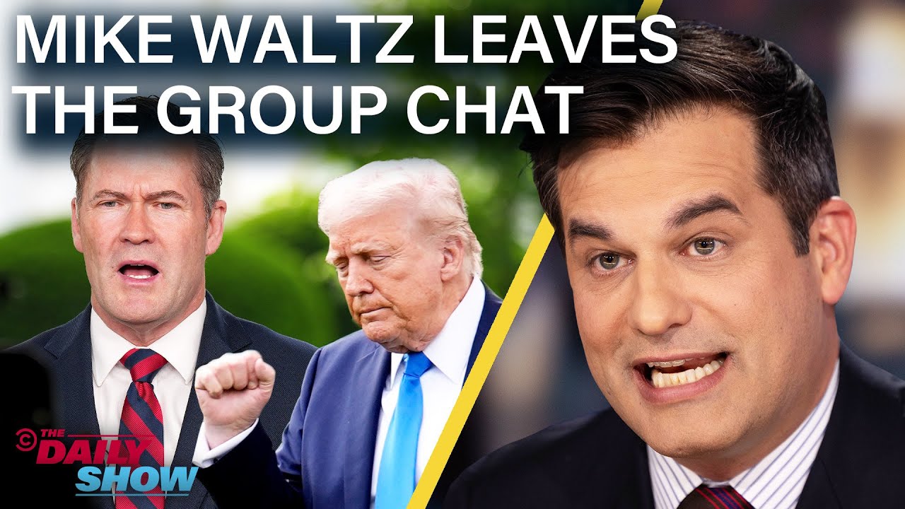Mike Waltz Leaves the Group Chat for a U.N. One & Trump’s Town Hall Gets Racist | The Daily Show