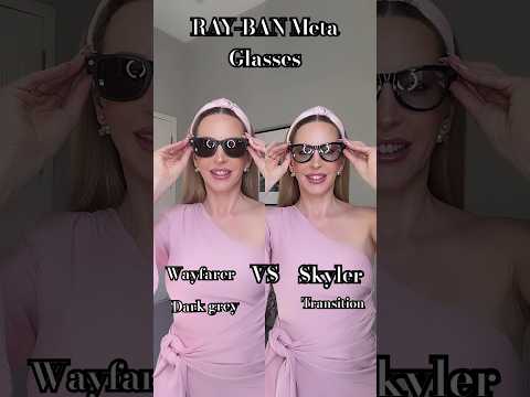RAY-BAN Meta Wayfarer Smart Glasses VS Meta Skyler Glasses