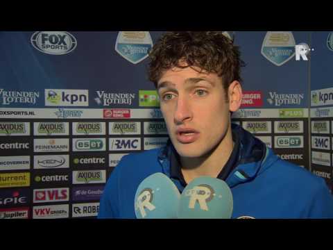 Eric Botteghin na afloop van Sparta - Feyenoord
