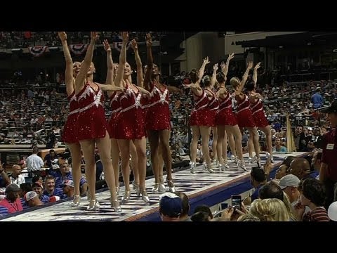 A special performance from The Rockettes at the Derby