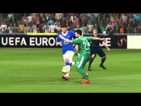 PES 2016 Gameplay PS4 Europa League FINAL Panathinaikos v Everton