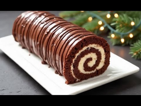 Now I know the best chocolate roll RECIPE in 15 minutes! A
