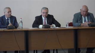 Foreign Minister of Armenia delivered first lecture at the YSU Faculty of International Relations
