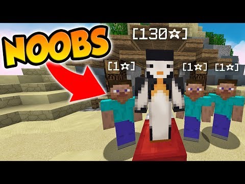 CARRYING A TEAM OF [1★] PLAYERS IN MINECRAFT BED WARS!