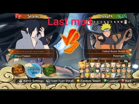 mod Naruto storm 4 6.0 in Naruto storm revolution| مود ناروتو رابع في ناروتو ريفولوشن