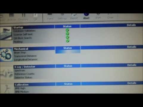 Bone Density Scanner Part V: Functional Test (QA)