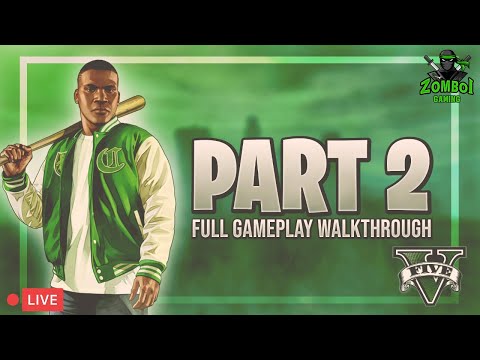 GTA 5 - Walkthrough Part 2 [1080p 60FPS] RTX2060 - No Commentary - Grand Theft Auto 5