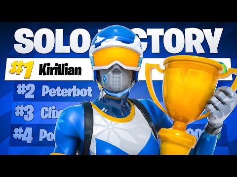 DOMINATING The Solo Victory Cash Cup 🥇