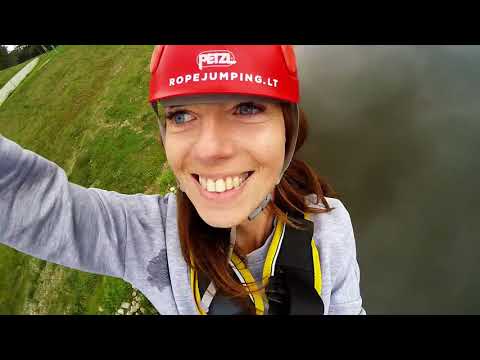 Skirmantė Mockevičienė | Ropejumping @ Baltosios Rožės tiltas, Alytus | www.ropejumping.lt