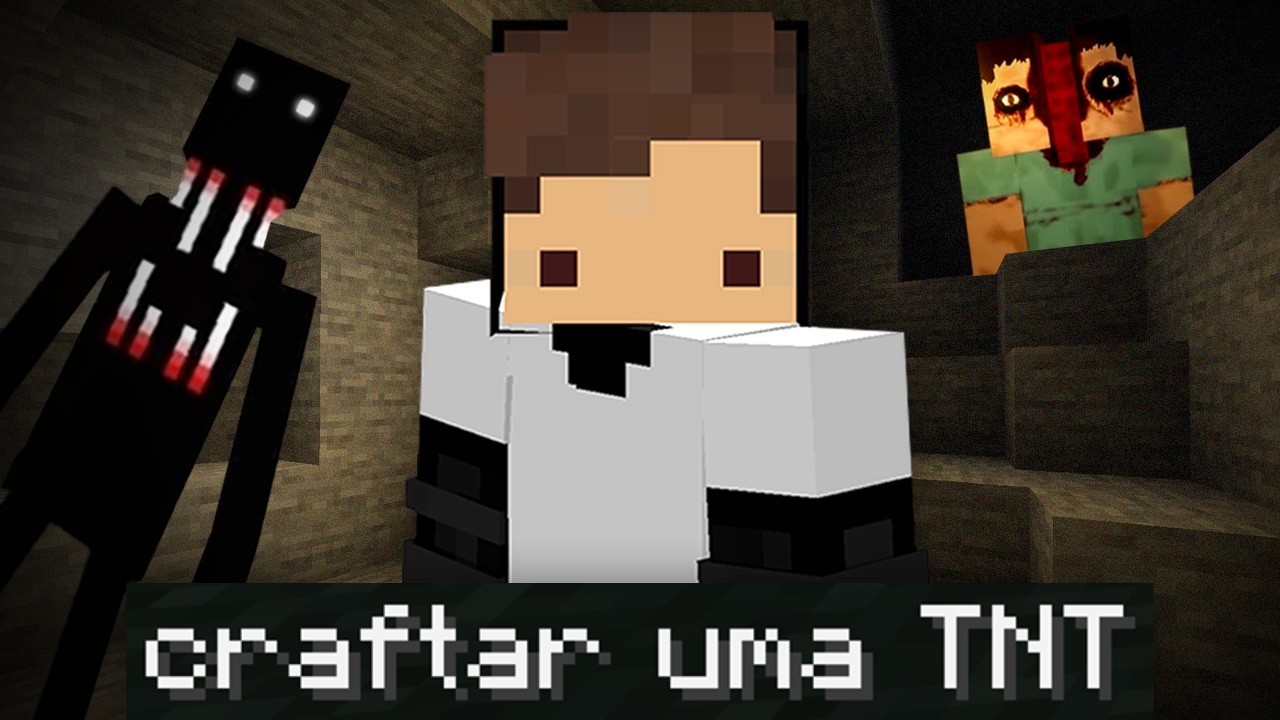 fiz DESAFIOS absurdos enquanto me ASSUSTO no minecraft