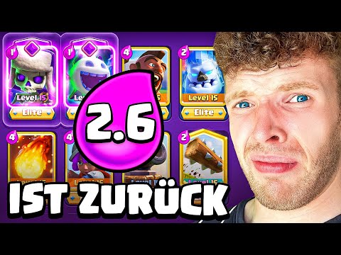 😱🤯2.6 HOG CYCLE ist ZURÜCK AN DER SPITZE! | Clash Royale Deutsch