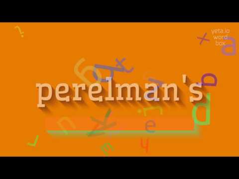 How to say "perelman's"! (High Quality Voices)