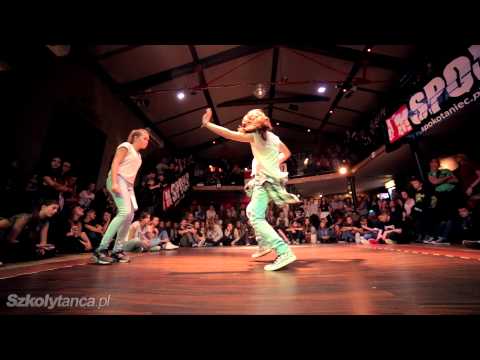 Półfinał Grupa Gigabajty - Kaja vs Dominika | Trans Solo Party 2014 | WWW.SZKOLYTANCA.PL