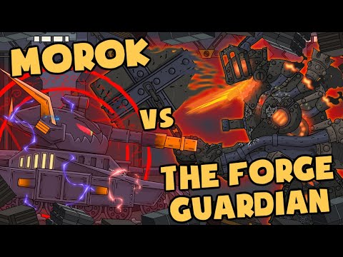 Morok VS the Forge Guardian - Cartoons about tanks