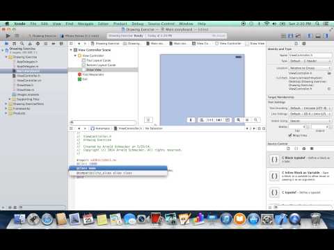 iOS Drawing Lines Using a View Controller