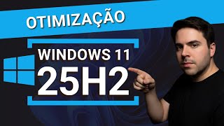 COMO ATUALIZAR 25H2 E OTIMIZAR O PC WINDOWS 11 25H2 ! MELHORAR FPS NOS JOGOS E REDUZIR INPUT LAG